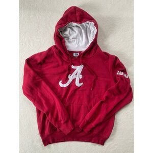 Stadium Athletics Women Large Hoodie Red Alabama Crimson Tide Logo Pullover